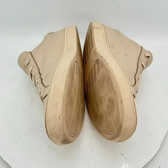 Common Projects Achilles Low Size EU 40 Men 7 Women 10 Brown Beige Leather Shoes - Picture 7 of 12